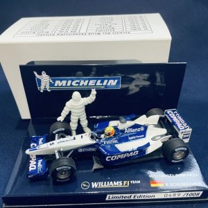 画像: セカンドハンド品●ミシュラン別注●PMA1/43 WILLIAMS BMW FW24 (R.シューマッハ) #5