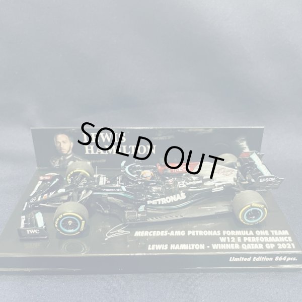 画像1: 新品正規入荷品●PMA1/43 MERCEDES AMG PETRONAS W12 E WINNER QATR GP 2021 (L.ハミルトン）#44