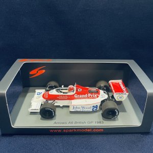 画像: 新品正規入荷品●SPARK1/43 ARROWS A6 BRITISH GP 1983 (M.SURER) #29