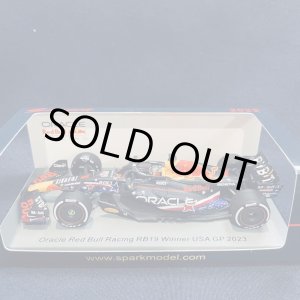 画像: 新品正規入荷品●SPARK1/43 RED BULL RB19 WINNER USA GP 2023 (M.フェルスタッペン）#1