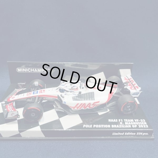 画像1: 新品正規入荷品●PMA1/43 HAAS F1 POLE POSITION BRAZILIAN GP 2022 (K.マグヌッセン）#20