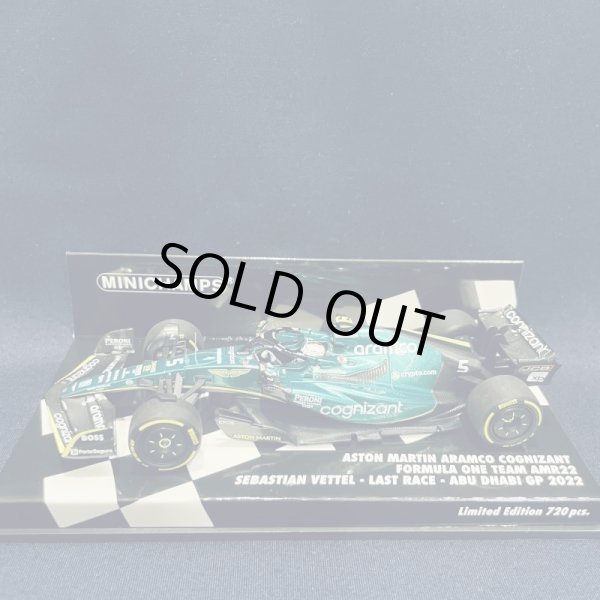 画像1: 新品正規入荷品●PMA1/43 ASTON MARTIN AMR22 LAST RACE ABU DHABI GP 2022 (S.ベッテル) #5