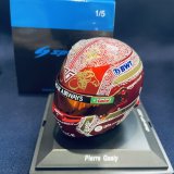 画像: 新品正規入荷品●SPARK1/5 ALPINE 2023 QATAR GP P.ガスリー ミニヘルメット