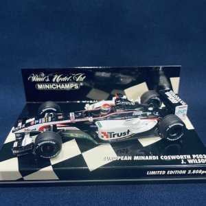 画像: セカンドハンド品●PMA1/43 EUROPEAN MINARDI COSWORTH PS03 (J.ウイルソン）#18