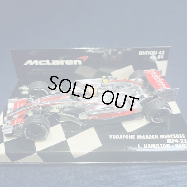 画像1: セカンドハンド品●PMA1/43 VODAFONE McLAREN MERCEDES MP4-22 (L.ハミルトン）2007 #2