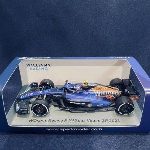 画像: 新品正規入荷品●SPARK1/43 WILLIAMS FW45 LAS VEGAS GP 2023 (L.サージェント）#2