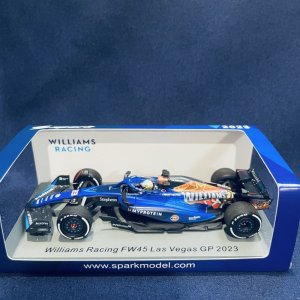 画像: 新品正規入荷品●SPARK1/43 WILLIAMS FW45 LAS VEGAS GP 2023 (A.アルボン）#23