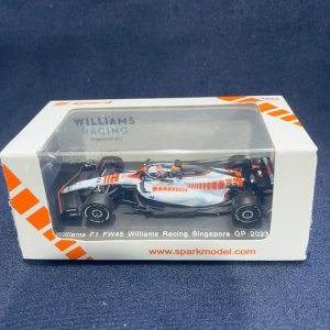 画像: 新品正規入荷品●SPARK1/64 WILLIAMS FW45 SINGAPOLE GP 2023 (A.アルボン）#23