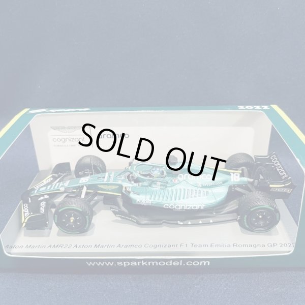 画像1: セカンドハンド品●SPARK1/43 ASTON MARTIN AMR22 EMILIA ROMAGNA GP 2022 (L.ストロール）#18