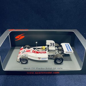 画像: 新品正規入荷品●SPARK1/43 MARCH 731 PRACTICE BRITISH GP 1974 (M.WILDS) #35