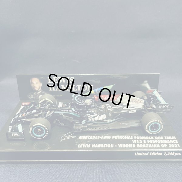 画像1: セカンドハンド品●PMA1/43 MERCEDES-AMG PETRONAS W12 WINNER BRAZILIAN GP 2021 (L.ハミルトン）#44