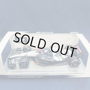 画像: 新品正規入荷品●SPARK1/43 ALPHA TAURI AT04 SINGAPORE GP 2023 (L.ローソン）#40