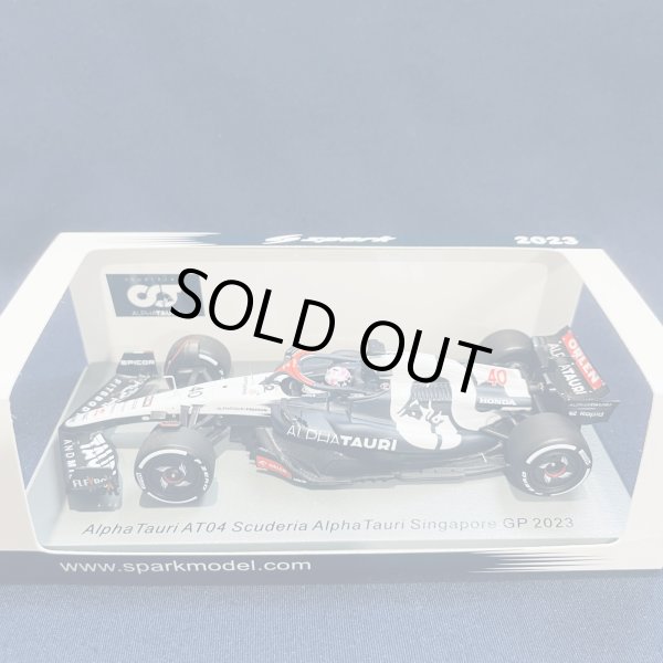 画像1: 新品正規入荷品●SPARK1/43 ALPHA TAURI AT04 SINGAPORE GP 2023 (L.ローソン）#40