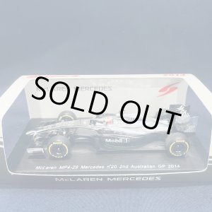 画像: セカンドハンド品●SPARK1/43 McLAREN MERCEDES MP4-29 2nd AUSTRALIAN GP 2014 (K.マグヌッセン）#20