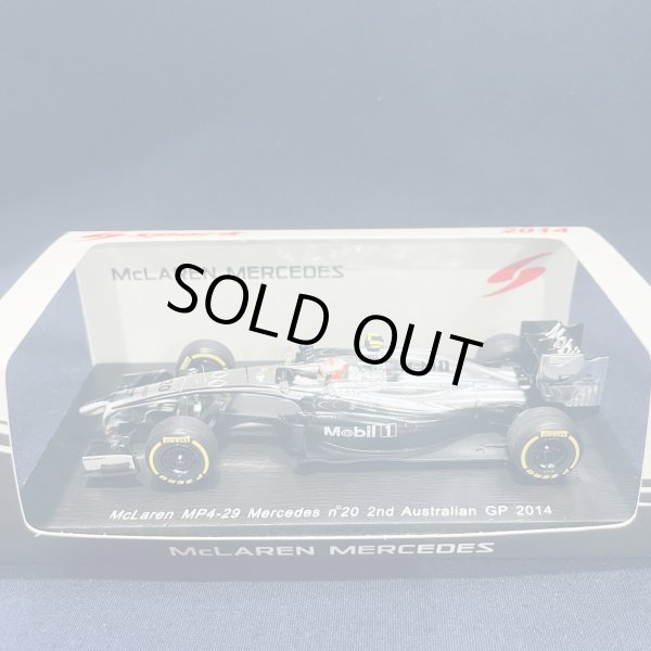 画像1: セカンドハンド品●SPARK1/43 McLAREN MERCEDES MP4-29 2nd AUSTRALIAN GP 2014 (K.マグヌッセン）#20