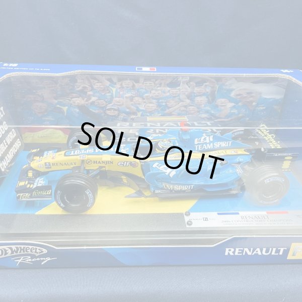 画像1: セカンドハンド品●マテル1/18 RENAULT R26 DOUBLE WORLD CHAMPIONS獲得記念モデル（F.アロンソ）2006 #1 ※ピットボード付き