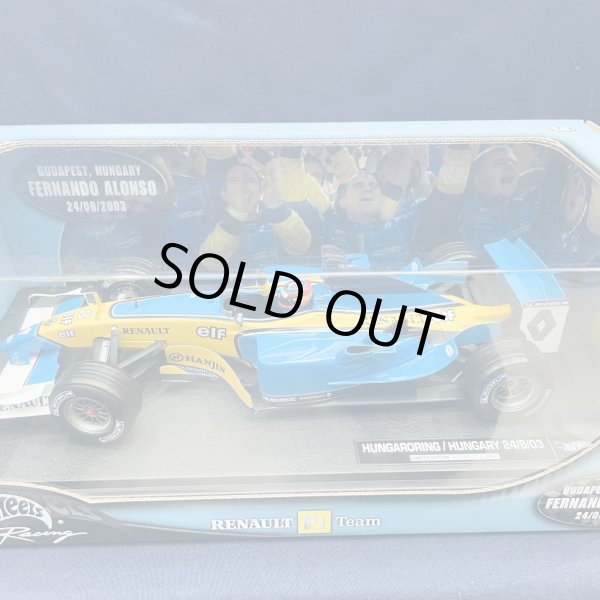 画像1: セカンドハンド品●マテル1/18 RENAULT R23 1st WIN HUNGARY GP 2003 (F.アロンソ）#8