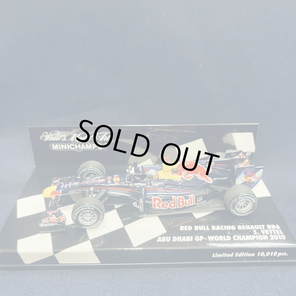 画像1: セカンドハンド品●PMA1/43 RED BULL RB6 WORLD CHAMPION 2010 ABU DHABI GP (S.ベッテル）#5