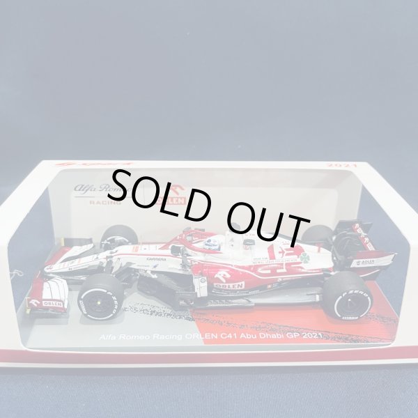 画像1: セカンドハンド品●SPARK 1/43 ALFA ROMEO C41 ABU DHABI GP 2021 (K.ライコネン）#7