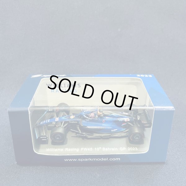 画像1: セカンドハンド品●SPARK 1/64 WILLIAMS FW45 10th BAHRAIN GP 2023 (A.アルボン）#23