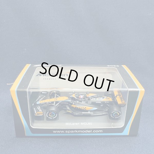 画像1: セカンドハンド品●SPARK 1/64 McLAREN MCL60 (O.ピアストリ）#81