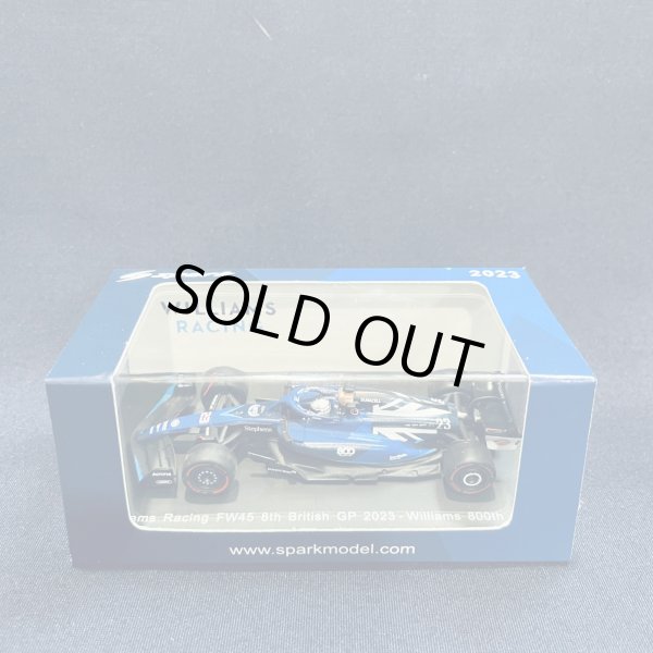 画像1: セカンドハンド品●SPARK 1/64 WILLIAMS FW45 8th BRITISH GP 2023 (A.アルボン）#23