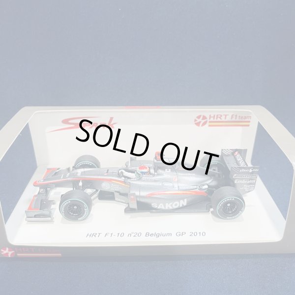 画像1: セカンドハンド品●SPARK 1/43 HRT F1-10 BELGIUM GP 2010 (山本左近）#20