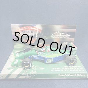 画像: セカンドハンド品●PMA1/43 ユーロスポーツ別注 JORDAN FORD 191 1st GP BELGIAN GP 1991 (M.シューマッハ）#32