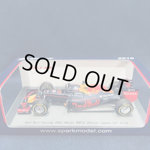 画像: セカンドハンド品●SPARK 1/43 RED BULL TAG HEUER RB12  F1 1st WIN SPAIN GP 216 (M.フェルスタッペン）#33