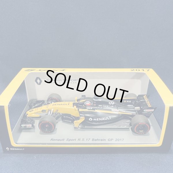 画像1: セカンドハンド品●SPARK 1/43 RENAULT SPORT R.S.17 BAHRAIN GP 2017 (N.ヒュルケンベルグ）#27