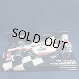 画像: 新品正規入荷品●PMA1/43 HAAS F1 TEAM VF-22 6th PLACE AUSTRIAN GP 2022 (M.シューマッハ）#47