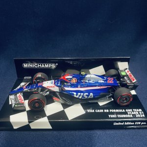 画像: 新品正規入荷品●PMA1/43 VISA CASH RB VCARB 01 (角田裕毅）2024 #22