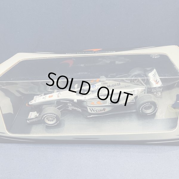 画像1: セカンドハンド品●PMA 1/18 チーム別注品 McLAREN MERCEDES MP4-16 (M.ハッキネン）2001 #3 ※純正たばこ仕様※