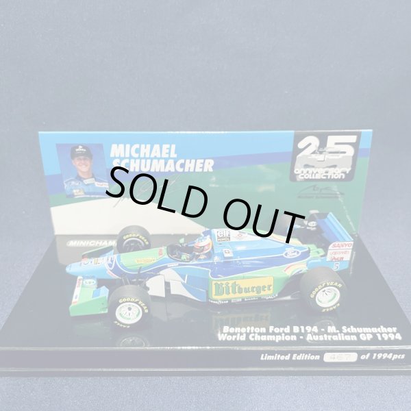 画像1: セカンドハンド品●25 ANNIVERSARY COLLECTION●PMA1/43 BENETTON B194 WORLD CHAMPION AUSTRALIAN GP 1994 （M.シューマッハ）#5