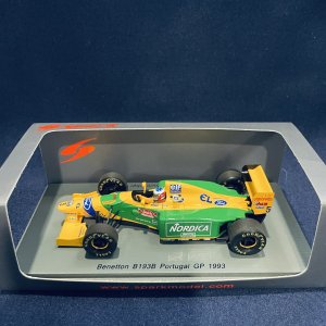 画像: セカンドハンド品●SPARK1/43 BENETTON B193B PORTUGAL GP 1993 (M.シューマッハ）#5