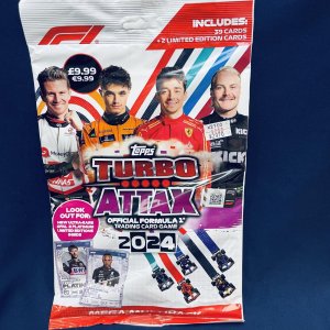 画像: 並行輸入品●Topps F1 トレーディングカードシーズン2024 スターターキット アルバム＆カード39枚 LIMITED 2枚　セット