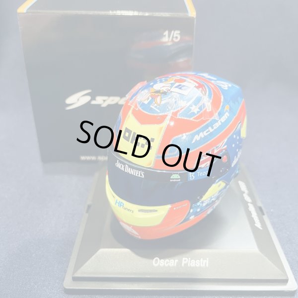 画像1: 新品正規入荷品●SPARK1/5 McLAREN AUSTRALIAN GP 2023（O.ピアストリ）ミニヘルメット 