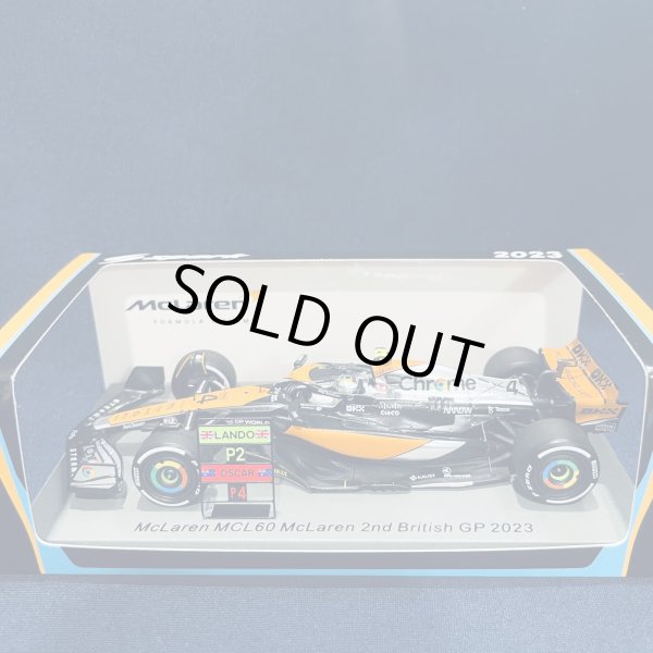 画像1: 新品正規入荷品●SPARK1/43 McLAREN MCL60 2nd BRITISH GP 2023 (L.ノリス）#4