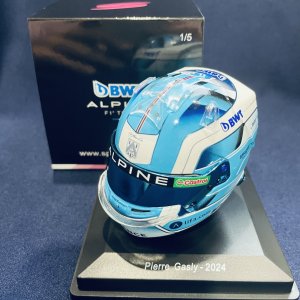 画像: 新品正規入荷品●SPARK1/5 ALPINE 2024（P.ガスリー）ミニヘルメット 