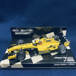 画像: セカンドハンド品●PMA1/43 JORDAN FORD EJ14 3rd DRIVER (T.グロック）#39