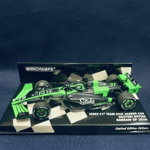 画像: 新品正規入荷品●PMA1/43 STAKE F1 KICK SAUBER C44 BAHRAIN GP 2024 （V.ボッタス）#77