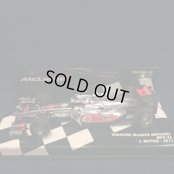 画像1: セカンドハンド品●PMA1/43 VODAFONE McLAREN MERCEDES MP4-26 （J.バトン）2011 #4