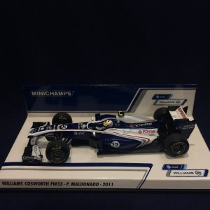 画像: セカンドハンド品●PMA1/43 WILLIAMS COSWORTH FW33 (P.マルドナルド）2011 #12