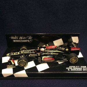 画像: セカンドハンド品●PMA1/43 LOTUS RENAULT E21 (R.グロージャン）2013 #8