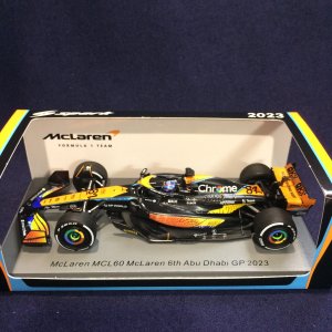 画像: 新品正規入荷品●SPARK1/43 McLAREN MCL60 6th ABU DHABI GP 2023 (O.ピアストリ）#81