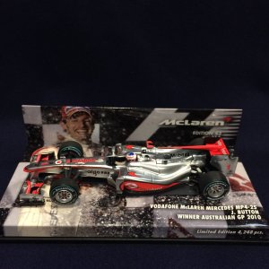 画像: セカンドハンド品●PMA1/43 VODAFONE McLAREN MERCEDES MP4-25 WINNER AUSTRALIAN GP 2010 （J.バトン）#1