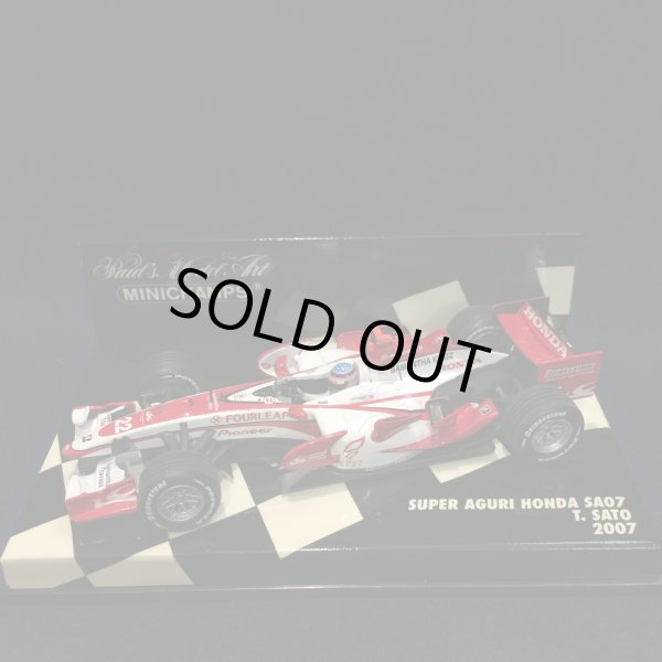 画像1: セカンドハンド品●PMA1/43 SUPER AGURI HONDA SA07 (佐藤琢磨）2007 #22