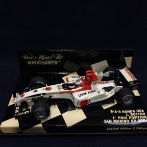 画像: セカンドハンド品●PMA1/43 BAR HONDA 006 1st POLE SAN MARINO GP 2004 (J.バトン）#9