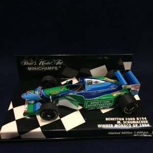 画像: セカンドハンド品●PMA1/43 BENETTON FORD WINNER MONACO GP 1994 (M.シューマッハ）#5