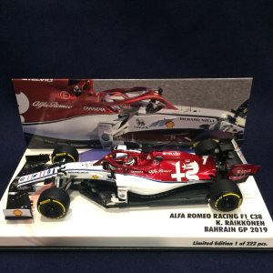 画像: セカンドハンド品●CK-MODELCARS別注●PMA1/43 ALFA ROMEO C38 BAHRAIN GP 2019 （K.ライコネン）#7